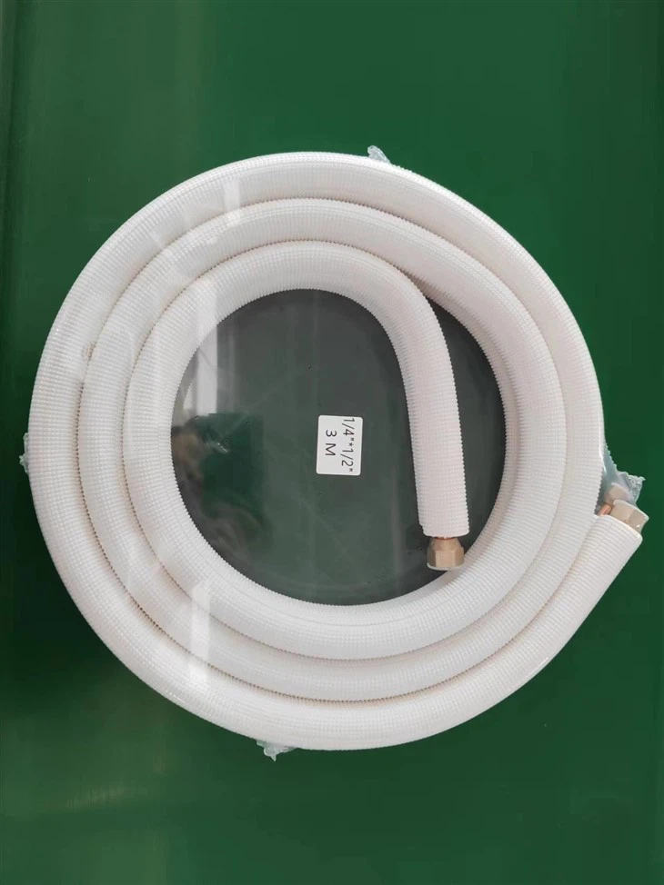 Rubber Insulation Alloy-copper Connecting Pipe 1/4''-5/8''