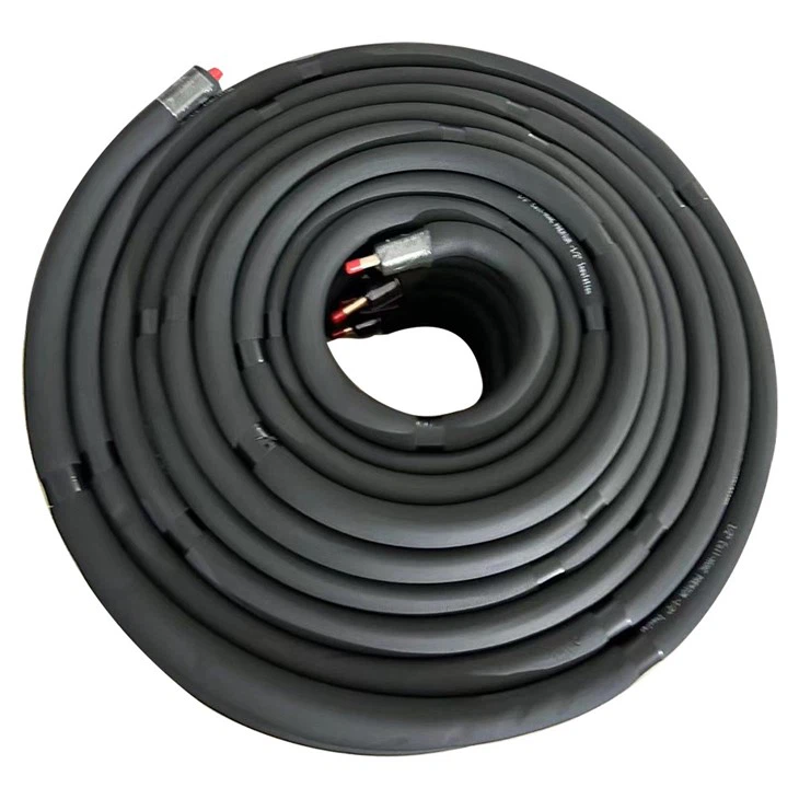 Rubber Insulation Alloy-copper Connecting Pipe 1/4''-5/8''